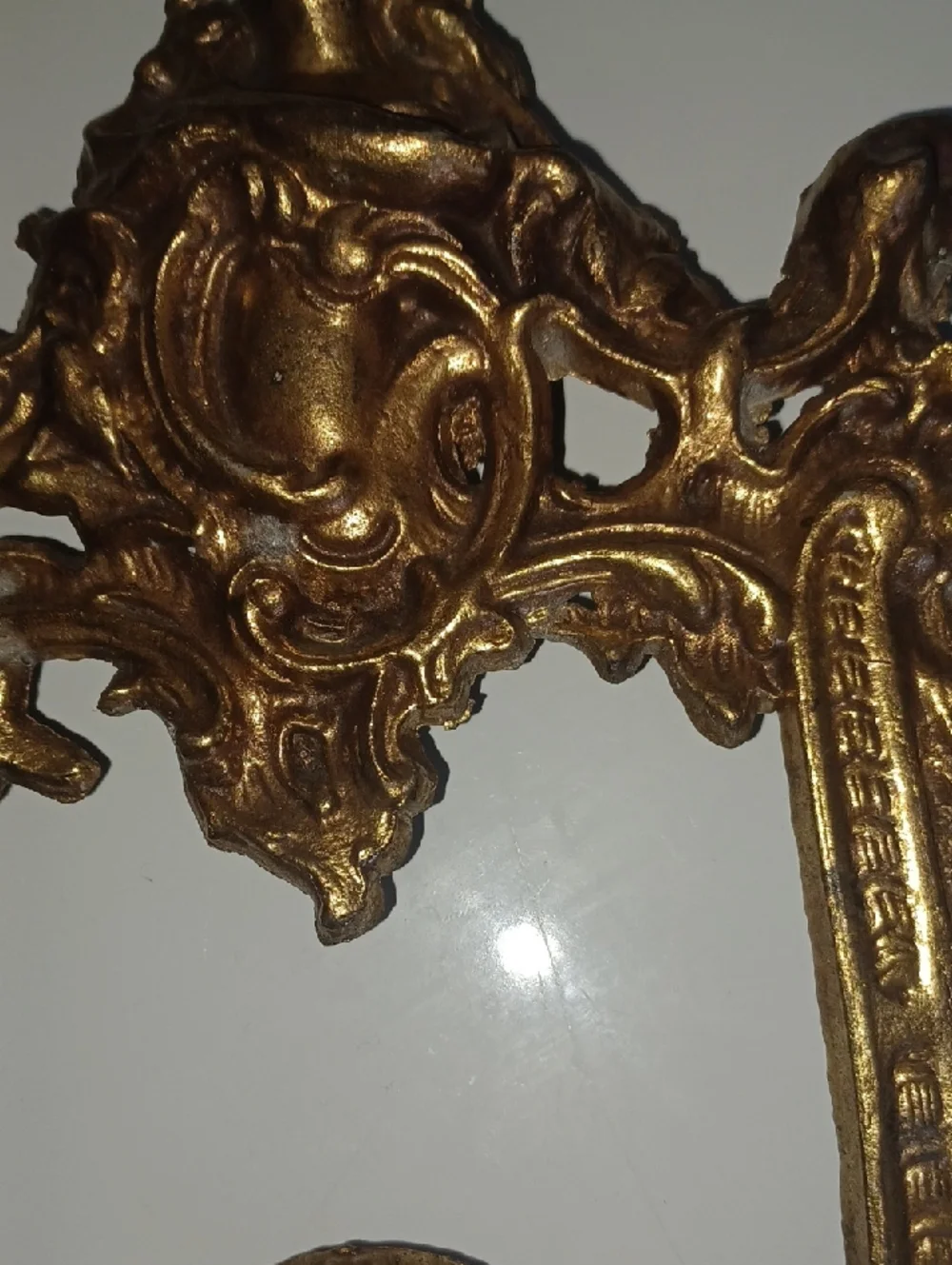 Ornate Gold Wall Frame - Decorative Home Wall Decor